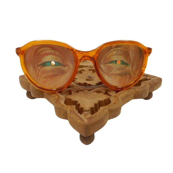 Antique Vari-Vue Novelty Eyeglasses Vintage Glasses Blinking Spectacles - Picture 4 of 5